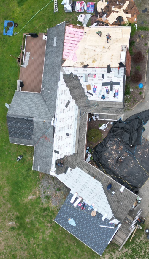 Roof Replacement Process Rensselaer NY by Northland Roofing