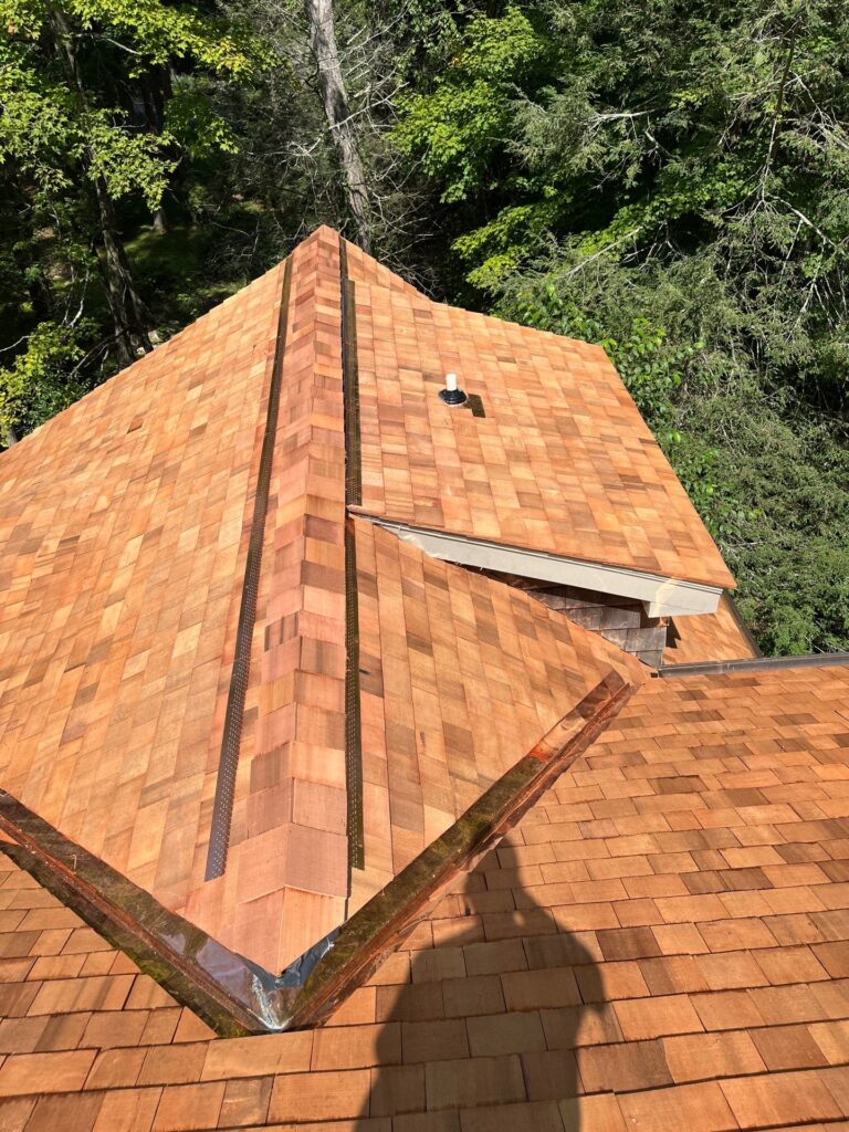 new roof schenectady ny cedar by northland roofing